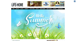Desktop Screenshot of hotspringslifeandhome.com